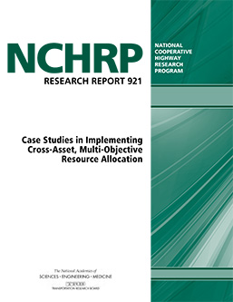 NCHRP Research Report 921 report cover