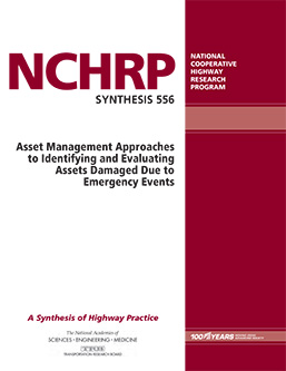 NCHRP Synthesis 556 report cover