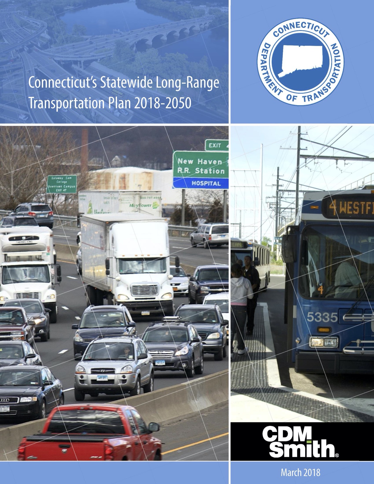 Connecticut DOT long range plan cover