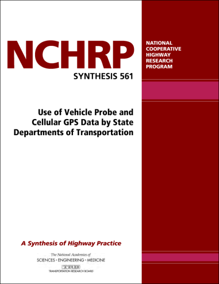 NCHRP Synthesis 561 [cover]